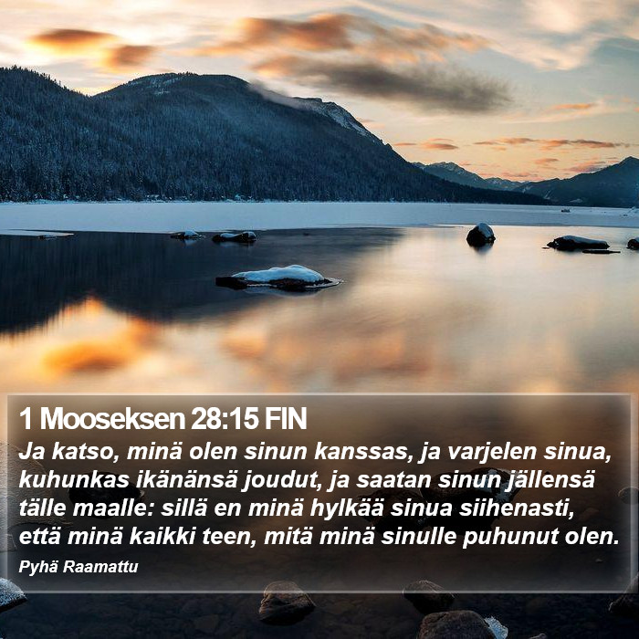 1 Mooseksen 28:15 FIN Bible Study
