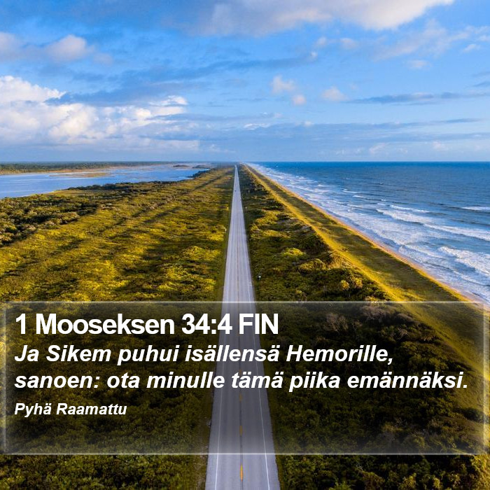 1 Mooseksen 34:4 FIN Bible Study