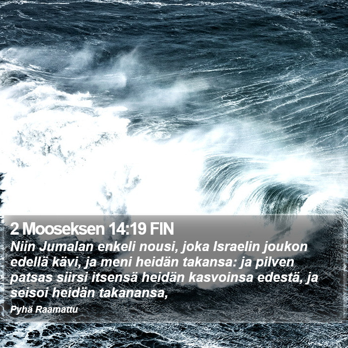 2 Mooseksen 14:19 FIN Bible Study
