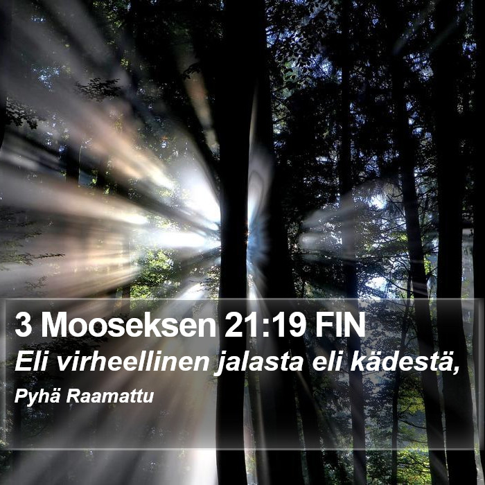 3 Mooseksen 21:19 FIN Bible Study