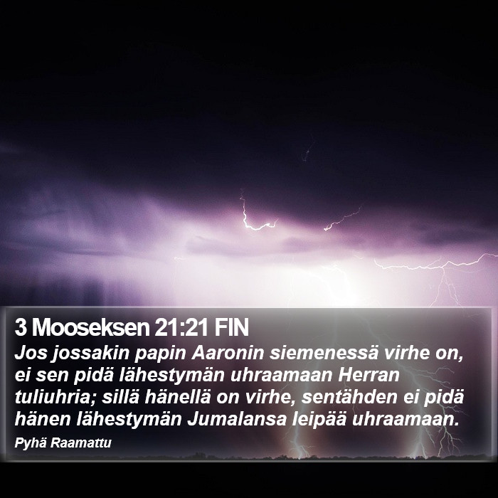 3 Mooseksen 21:21 FIN Bible Study