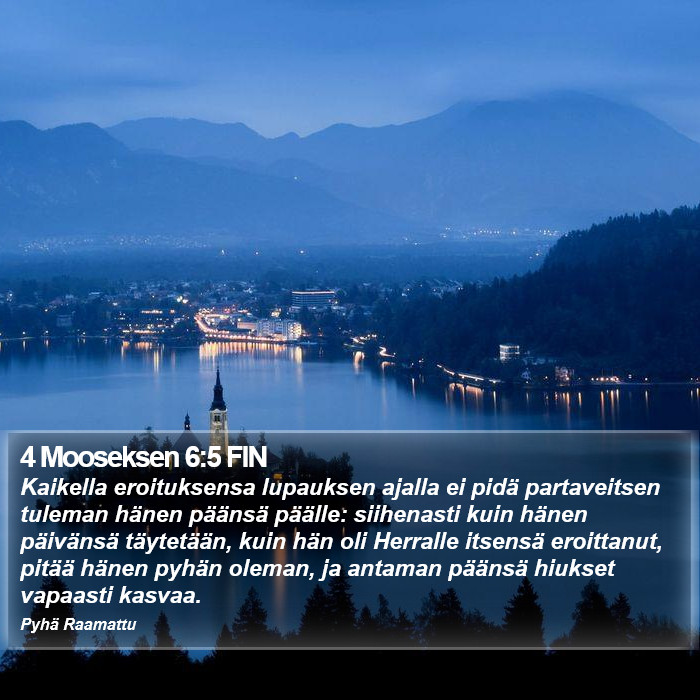 4 Mooseksen 6:5 FIN Bible Study
