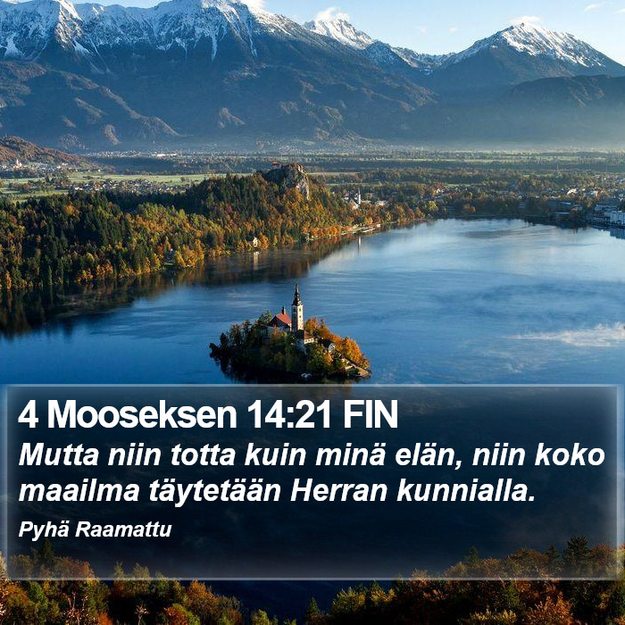 4 Mooseksen 14:21 FIN Bible Study