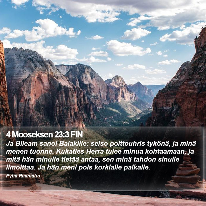4 Mooseksen 23:3 FIN Bible Study