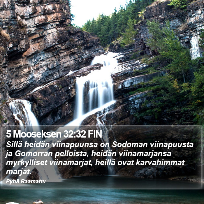 5 Mooseksen 32:32 FIN Bible Study