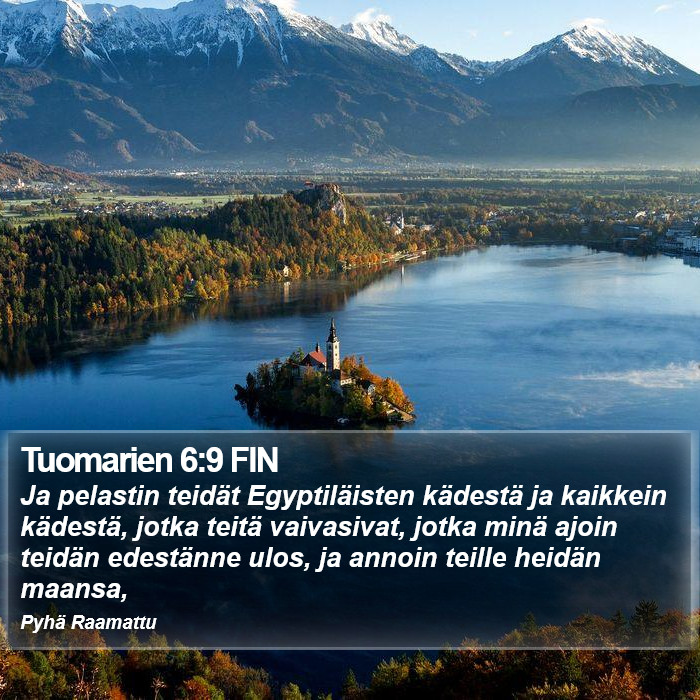 Tuomarien 6:9 FIN Bible Study