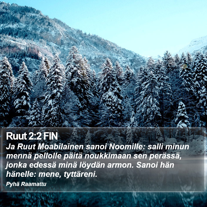 Ruut 2:2 FIN Bible Study