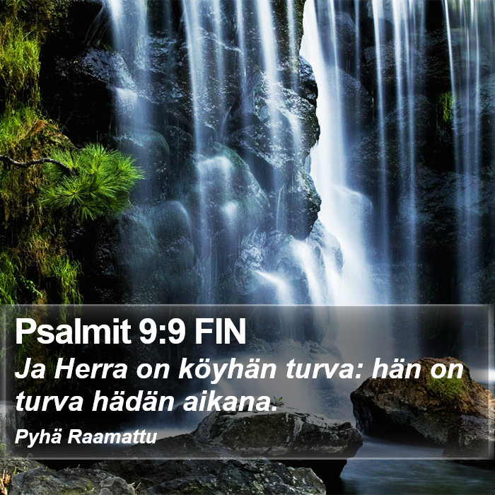 Psalmit 9:9 FIN Bible Study