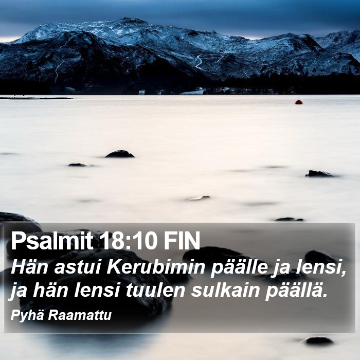 Psalmit 18:10 FIN Bible Study