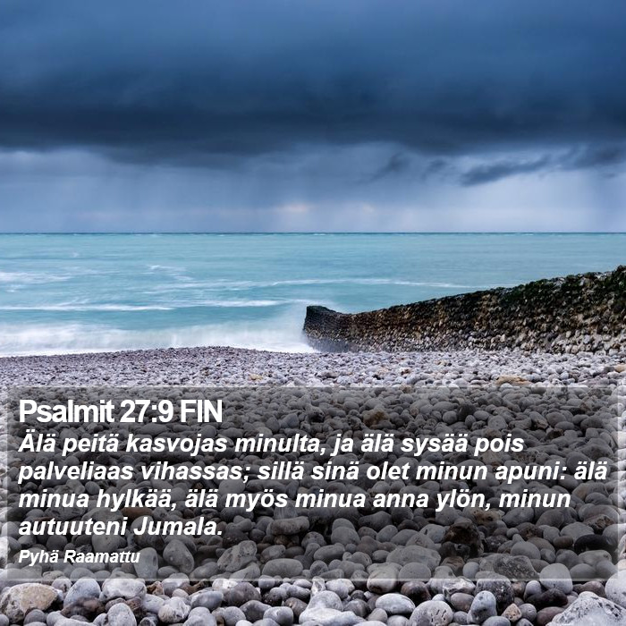 Psalmit 27:9 FIN Bible Study