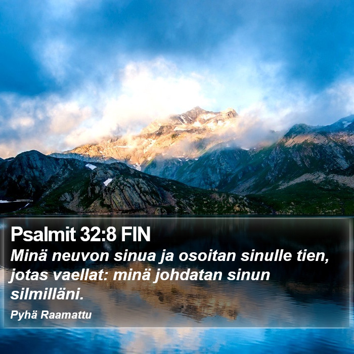Psalmit 32:8 FIN Bible Study