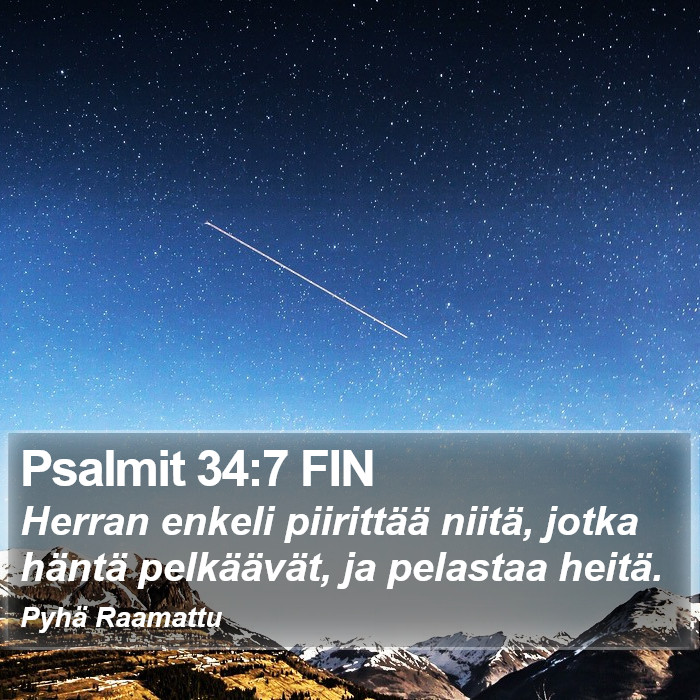 Psalmit 34:7 FIN Bible Study