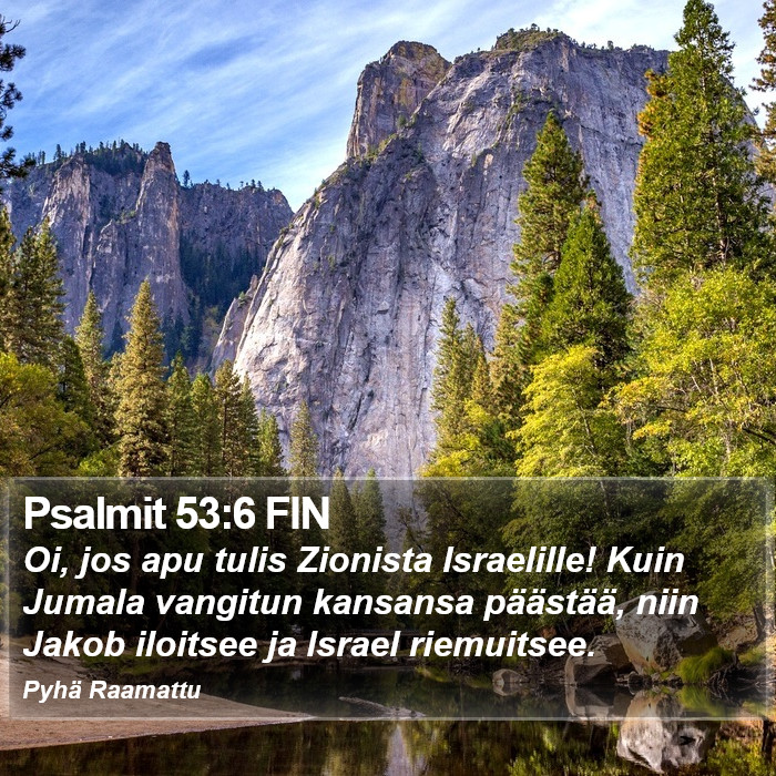 Psalmit 53:6 FIN Bible Study