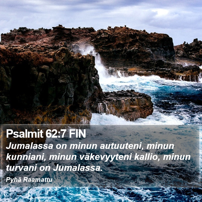 Psalmit 62:7 FIN Bible Study
