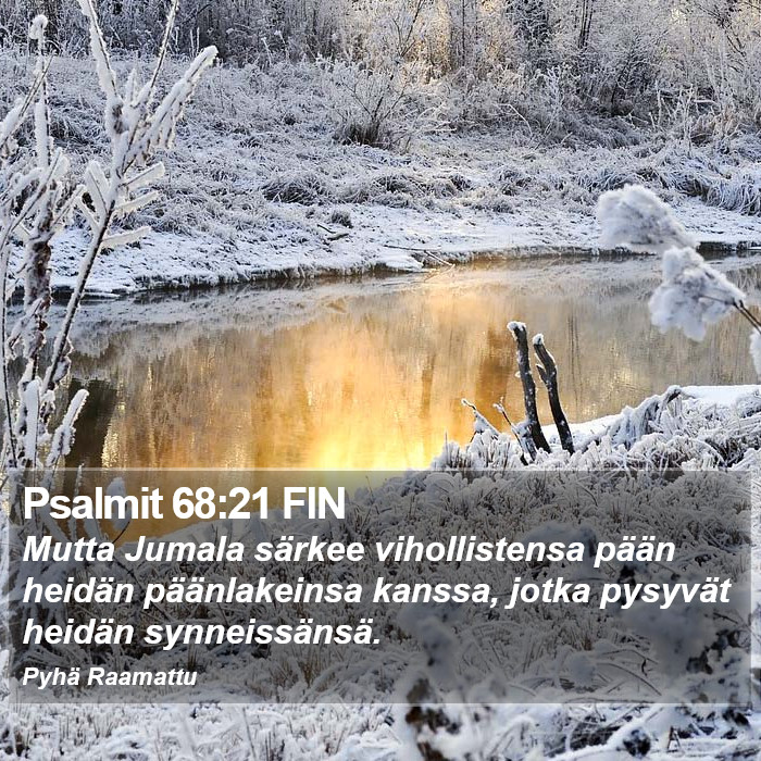 Psalmit 68:21 FIN Bible Study