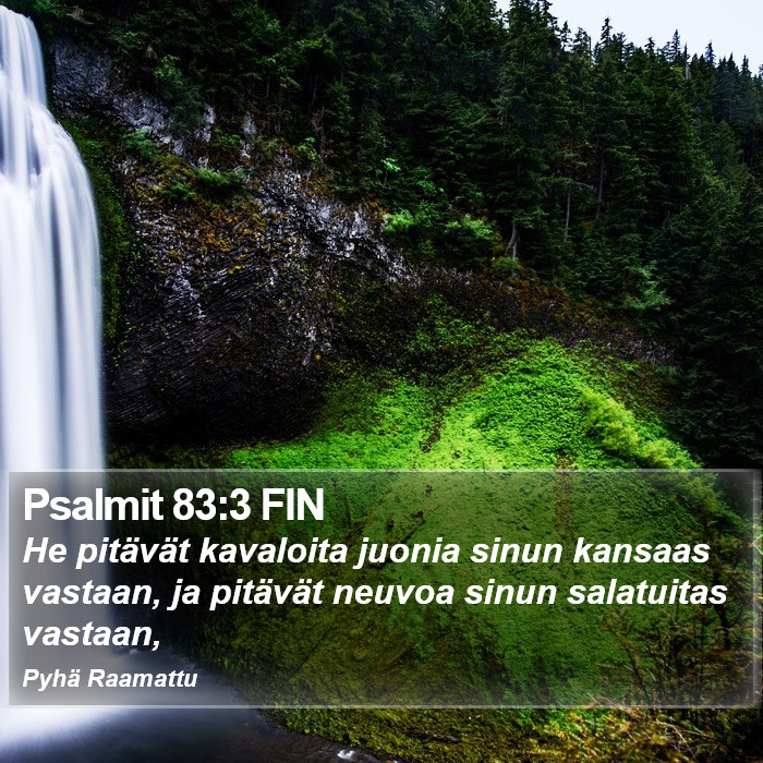 Psalmit 83:3 FIN Bible Study