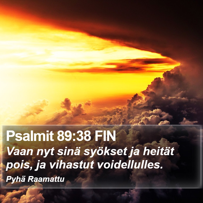 Psalmit 89:38 FIN Bible Study