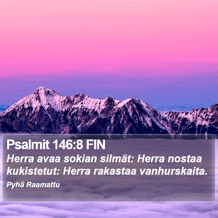 Psalmit 146:8 FIN Bible Study