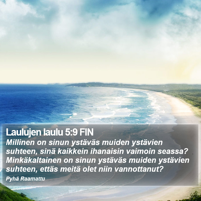 Laulujen laulu 5:9 FIN Bible Study