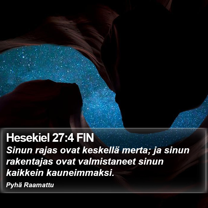 Hesekiel 27:4 FIN Bible Study