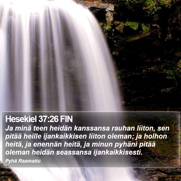 Hesekiel 37:26 FIN Bible Study