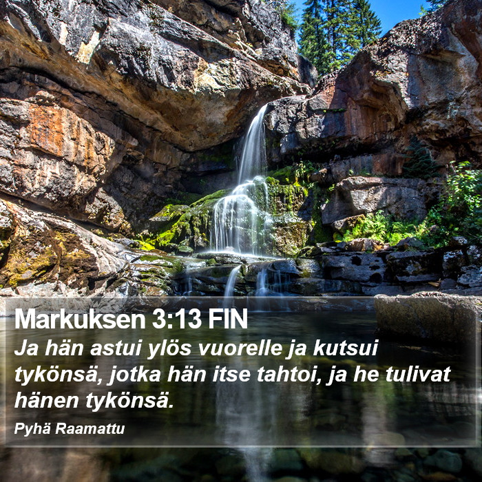 Markuksen 3:13 FIN Bible Study