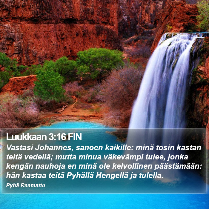 Luukkaan 3:16 FIN Bible Study