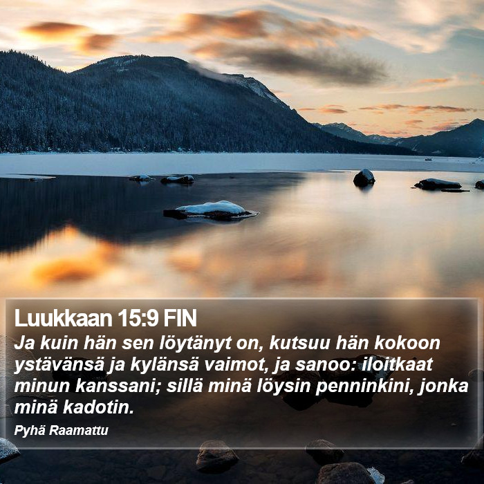 Luukkaan 15:9 FIN Bible Study