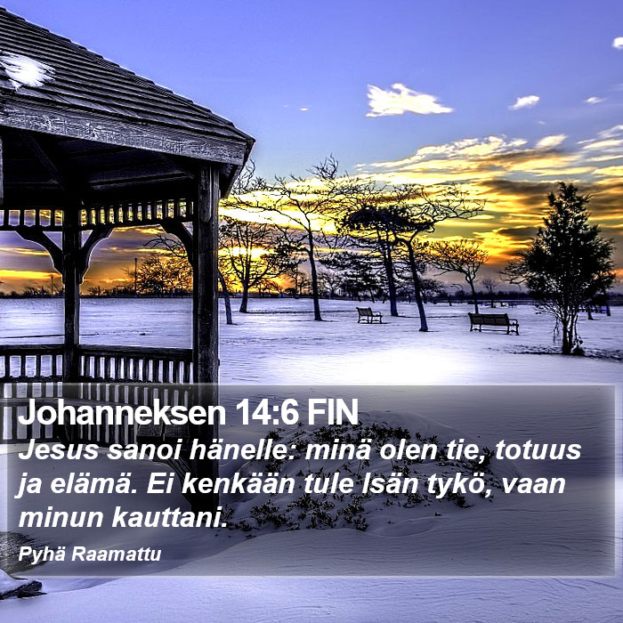 Johanneksen 14:6 FIN Bible Study