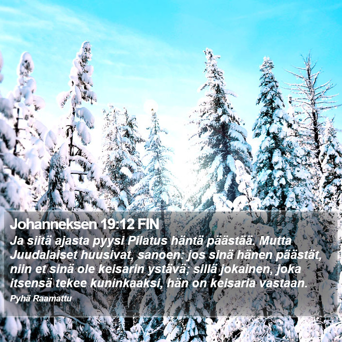 Johanneksen 19:12 FIN Bible Study