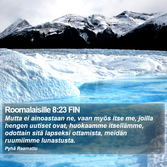 Roomalaisille 8:23 FIN Bible Study