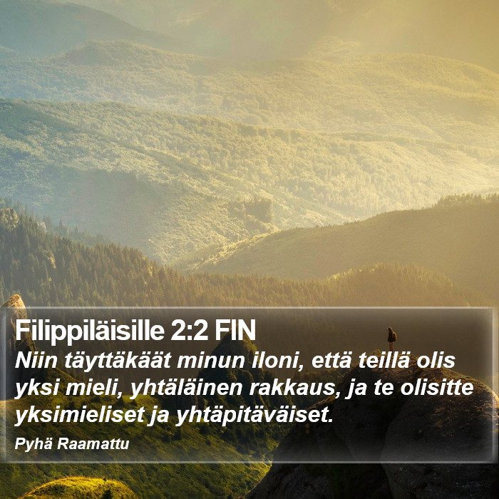 Filippiläisille 2:2 FIN Bible Study