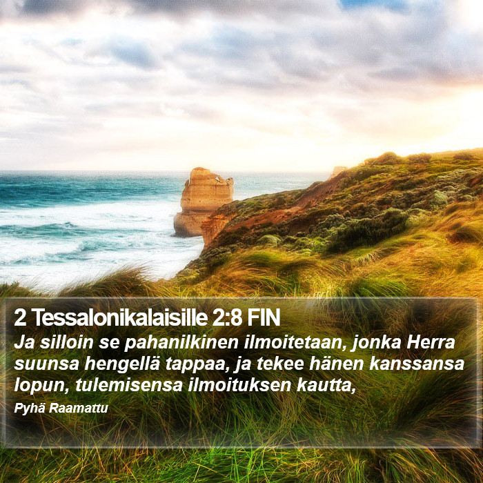 2 Tessalonikalaisille 2:8 FIN Bible Study