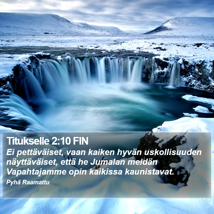 Titukselle 2:10 FIN Bible Study
