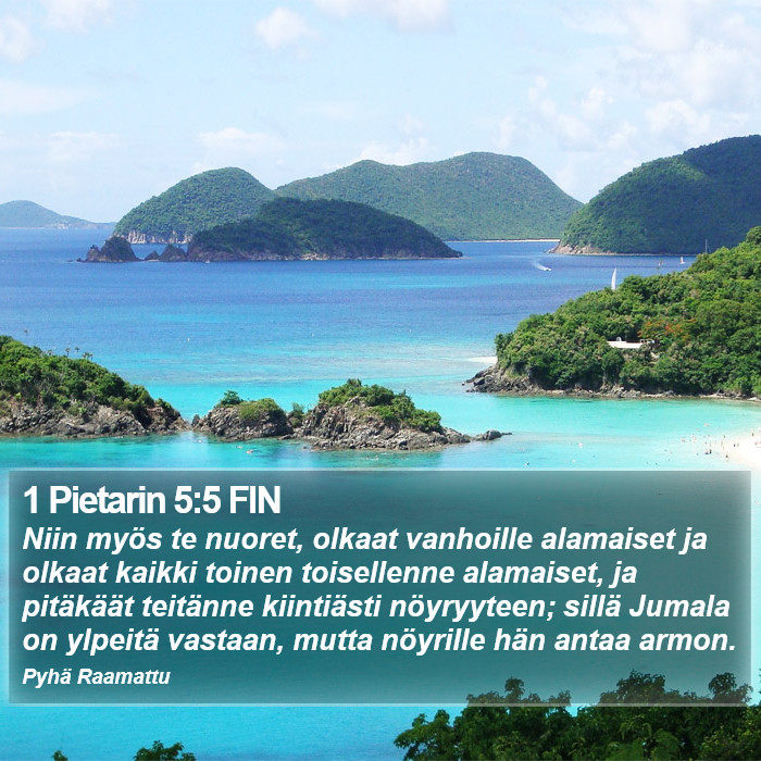 1 Pietarin 5:5 FIN Bible Study